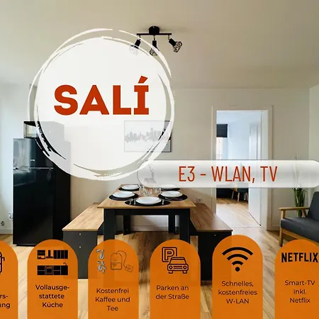 Sali - E3 - Wlan, Netflix Apartment Essen Exterior photo